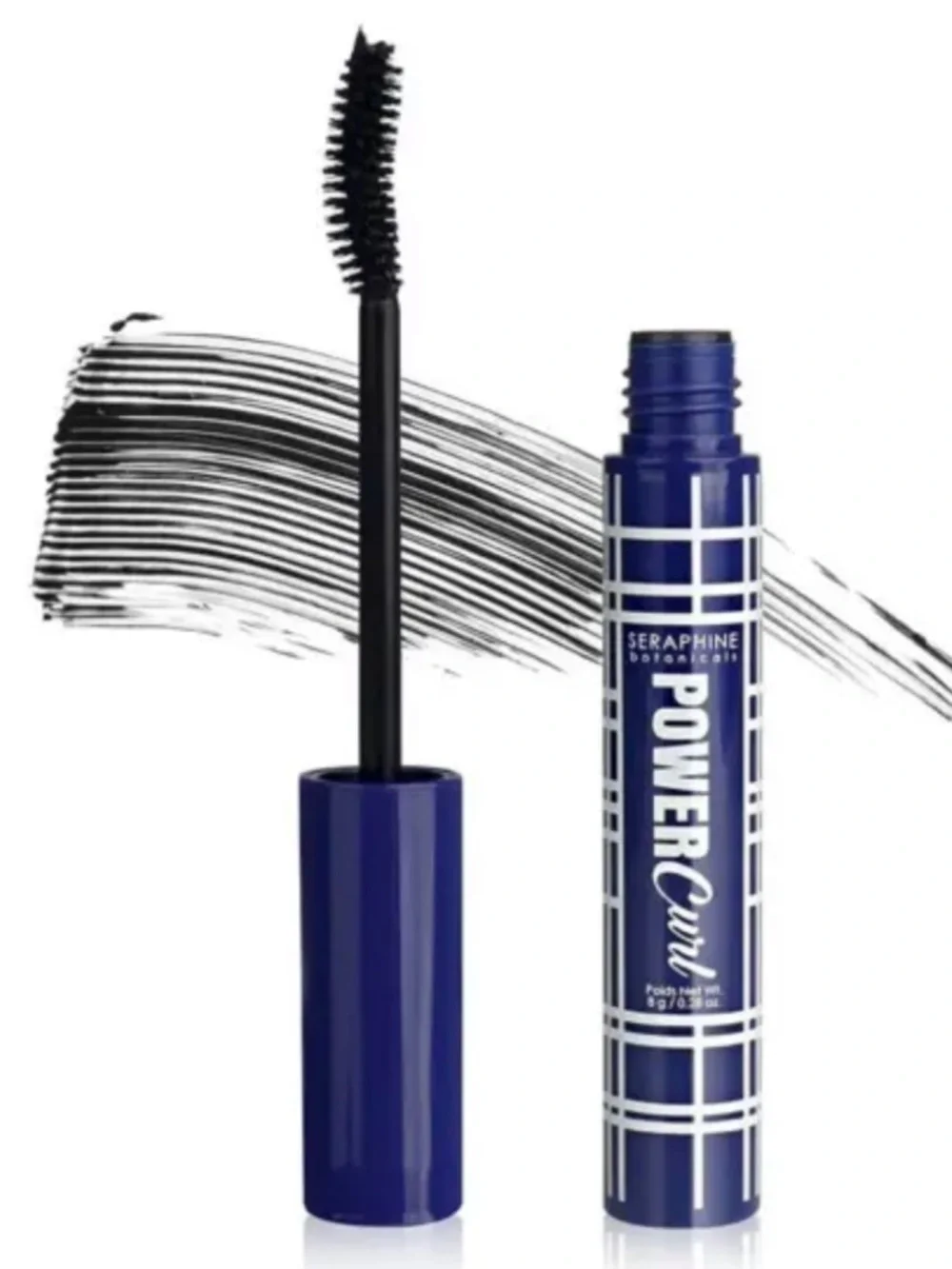 NEW Seraphine Botanicals Power Curl Mascara in Jet Black 6g